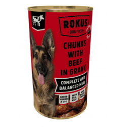 Rokus Dog Μοσχάρι 24 x 410gr