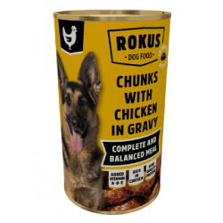 Rokus Dog Κοτόπουλο 24 x 410gr