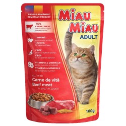 MIAU-MIAU Adult Beef 100gr